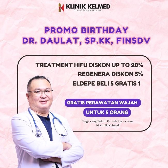 dr. Daulat Sinambela, Sp. KK, FINSDV Dokter Kulit Samarinda - Photo by Facebook