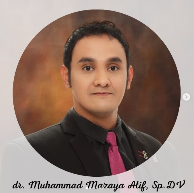 dr. Muhammad Mazaya Ativ, Sp.DV Dokter Kulit Banjarmasin - Photo by Instagram