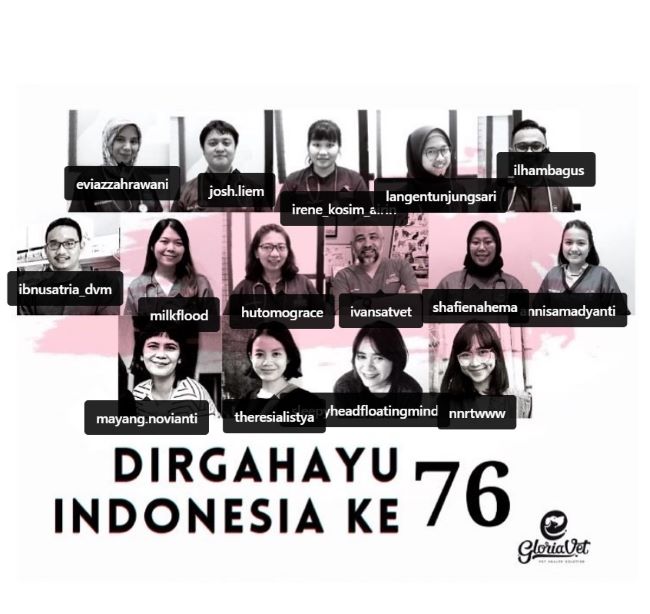 Tim Dokter Gloriavet Pet Health Solution - Photo by Instagram