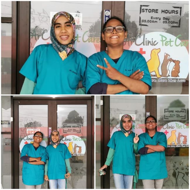 drh. Architiani Niendria dan drh. Irene Alfares Dokter Hewan Bogor - Photo by Google