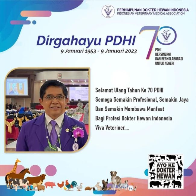 drh. Didik Saptono Dokter Hewan Malang - Photo by Instagram