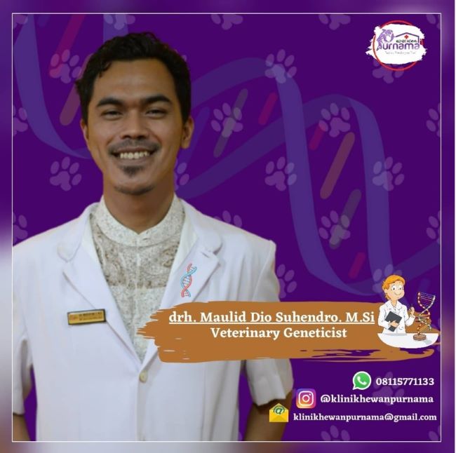 drh. Maulid Dio Suhendro Dokter Hewan Pontianak - Photo by Klinik Hewan Purnama