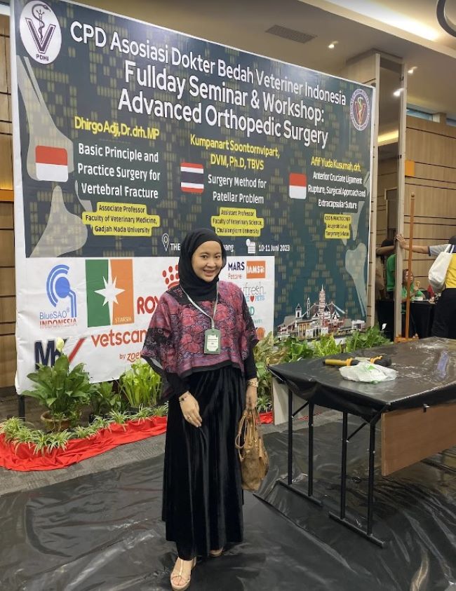 drh. Rinda Wulandari, M.Si Dokter Hewan Palembang - Photo by Google
