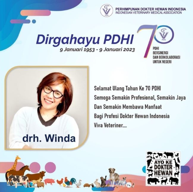 drh. Winda Syafitri Dokter Hewan Malang - Photo by Winadi Vet Pet Care Instagram